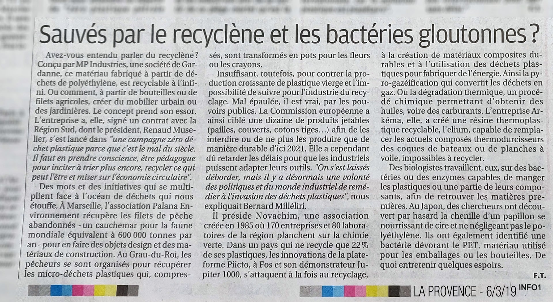 « Sauvés par le Recyclène ? »