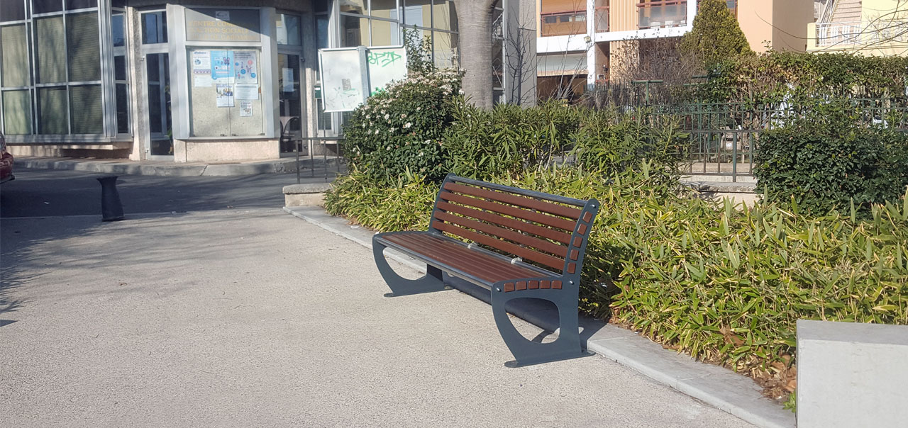 banc en Recyclène, Mix Urbain