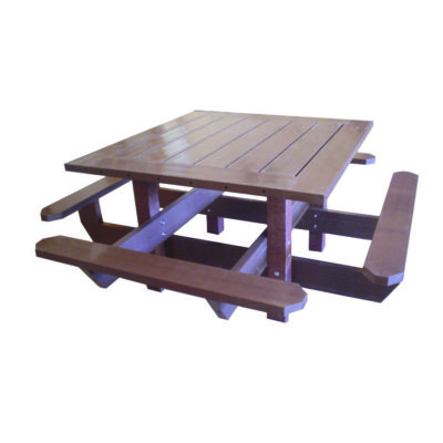 TOLEA C4 TABLE PIQUE NIQUE CARRE