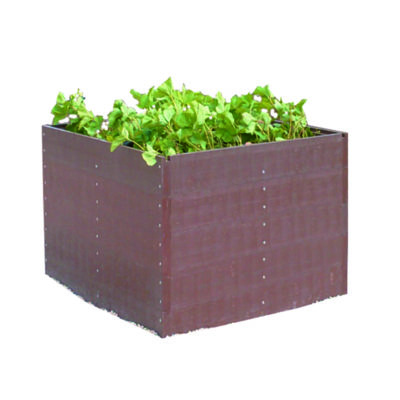 TOLEA jardiniere plastique recycle Mix Urbain