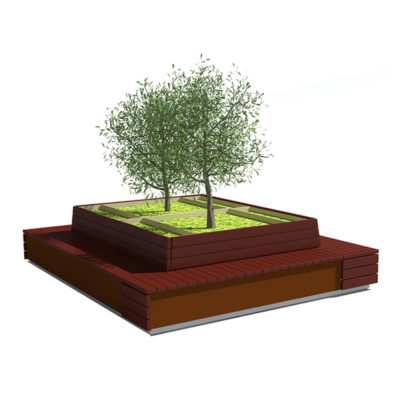 PORTALIS module T4 plastique recycle Mix Urbain